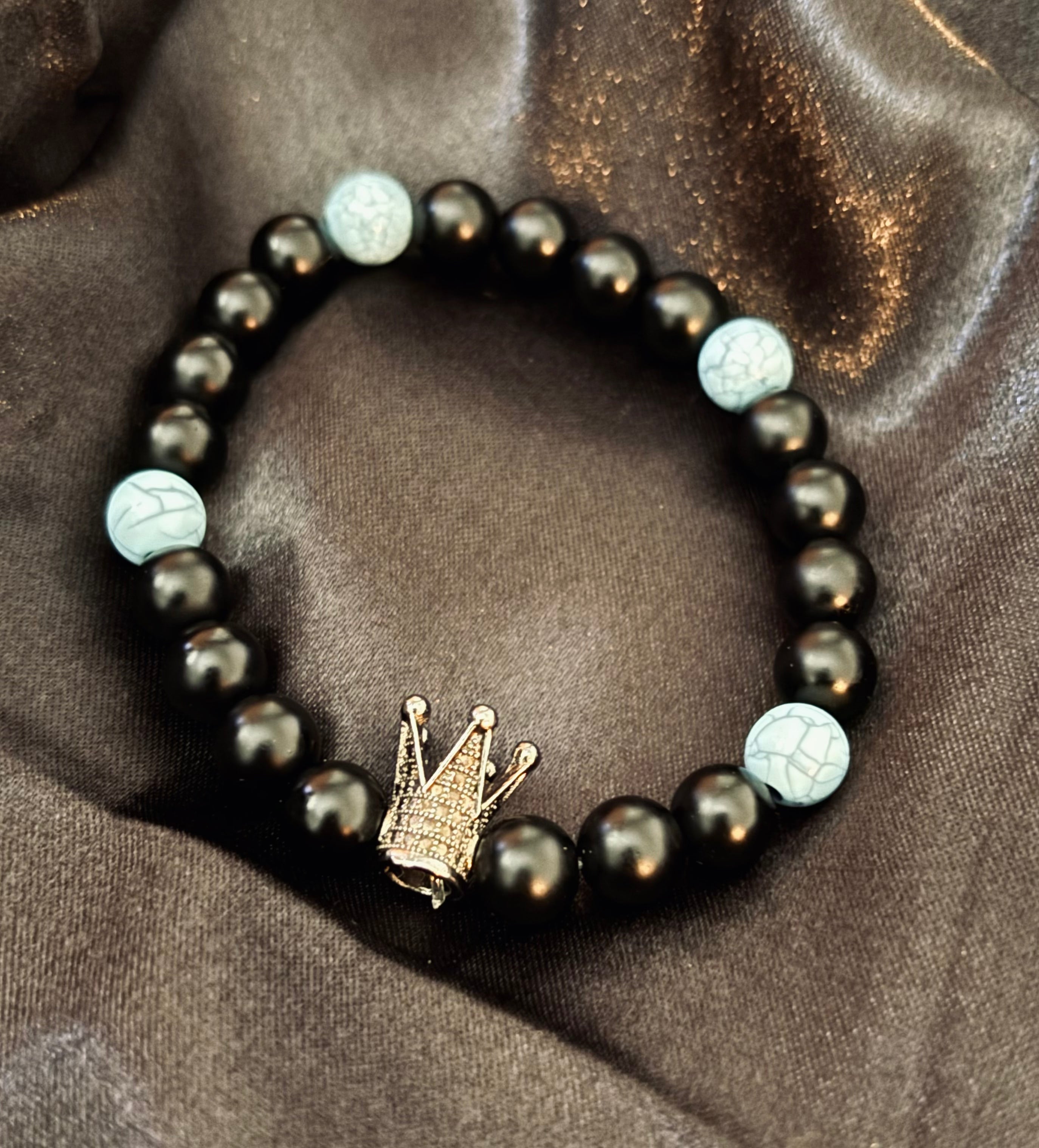 Royal Onyx Gemstone Bracelet