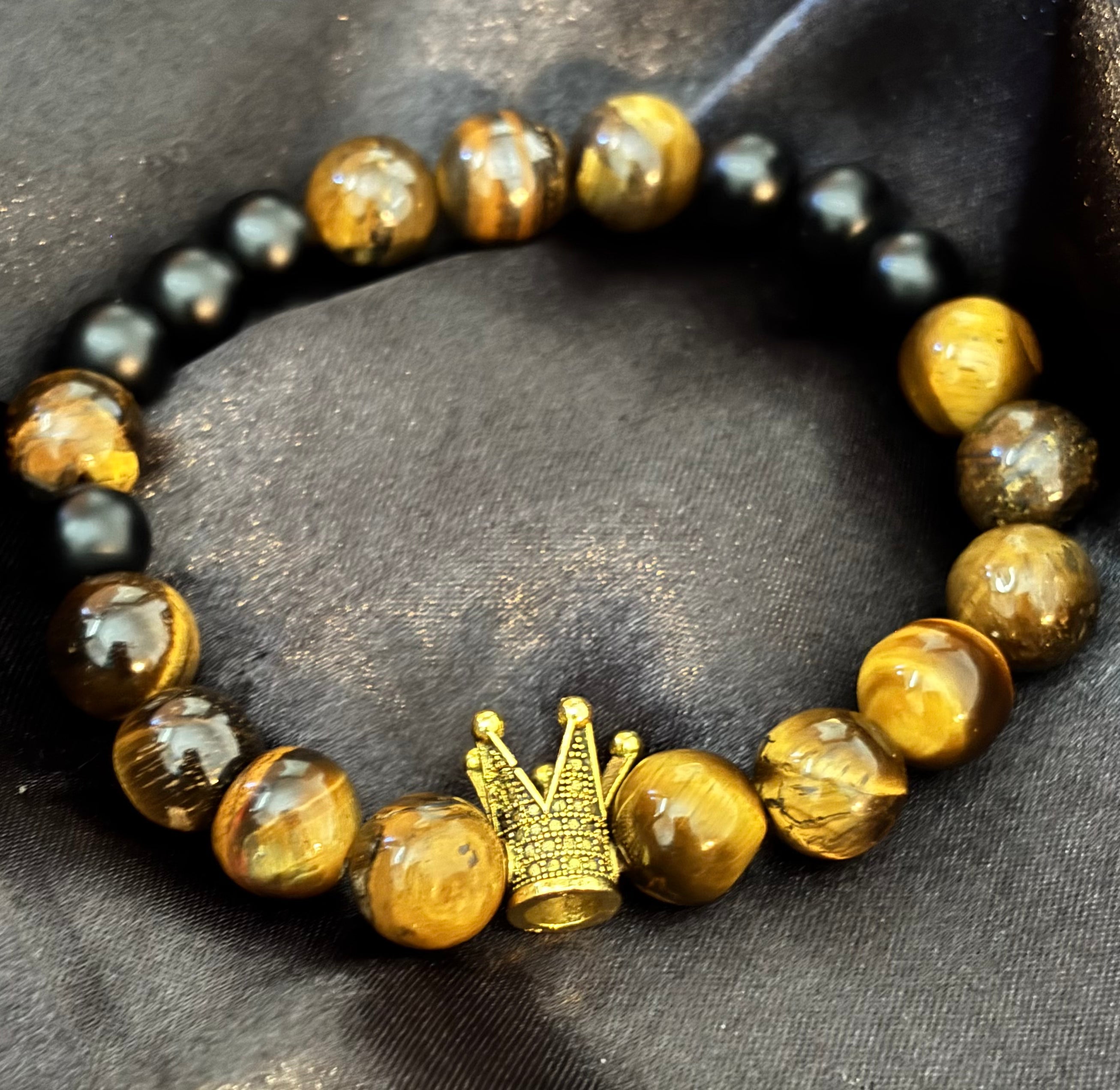 Tiger Reign Gemstone Bracelet