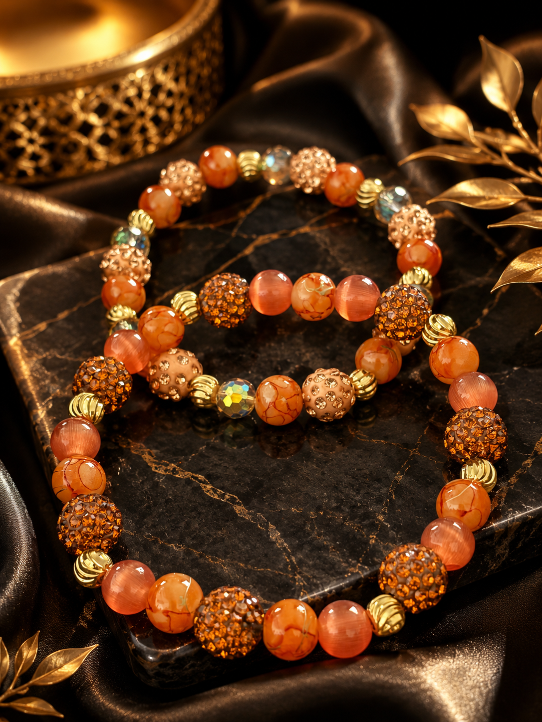 Fall For You 2-Piece Bracelet Set