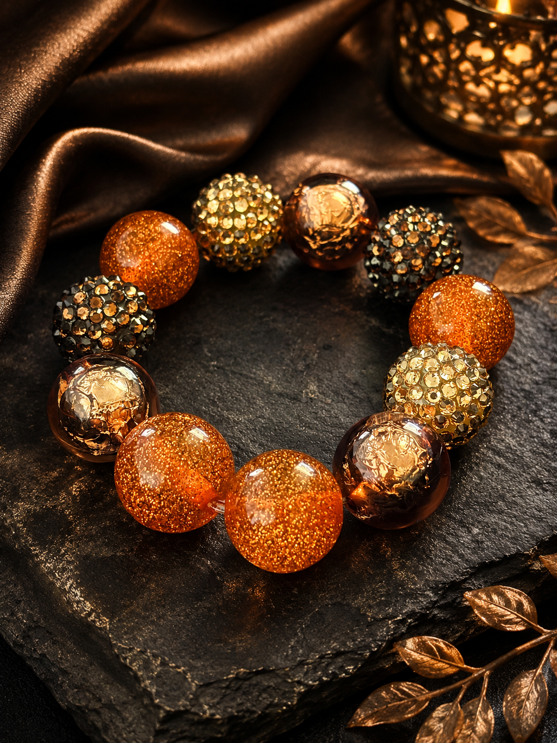 Pumpkin & Spice Bracelet — 16mm Fall 2026 Edition
